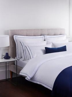 Jasper Conran London 800 Thread Count Egyptian Cotton Fitted Sheet, White, White