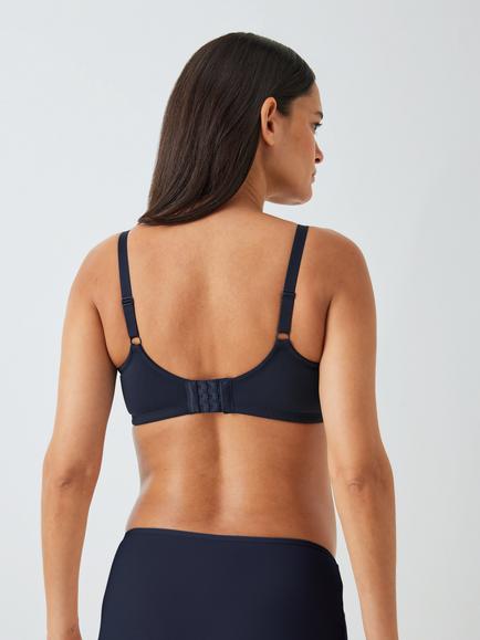 John Lewis Isabelle Nursing & Maternity Bra, Pack of 2 - view 2, Ivory/Navy