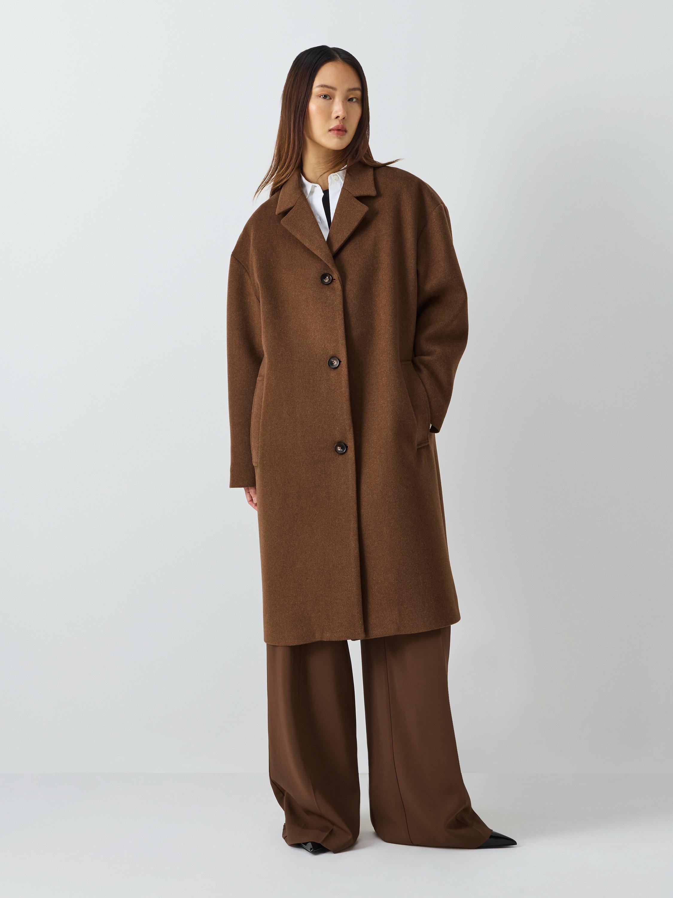Vivere By Savannah Miller Sadie Crombie Coat, Camel