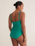 Phase Eight Textured Twist Swimsuit, Green