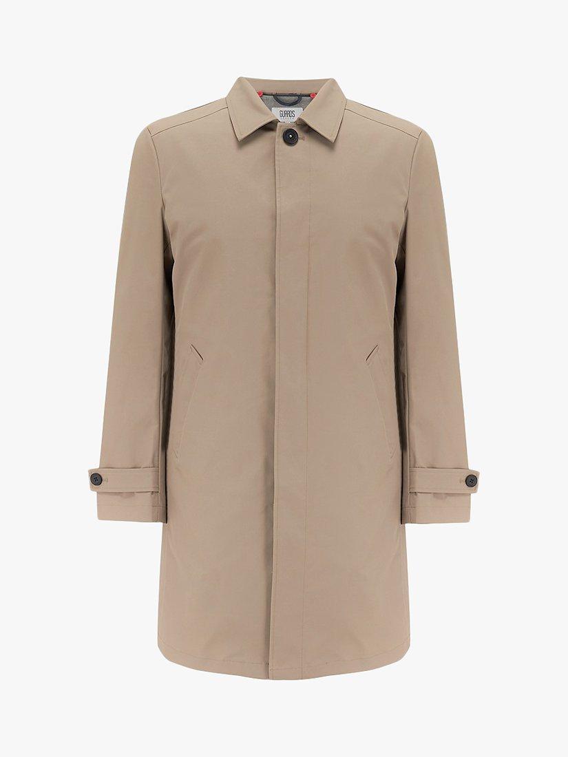 Product image 3 of 11, which shows Guards London Spitalfield Raincoat, Stone, 36R