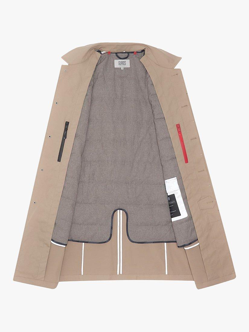 Product image 7 of 11, which shows Guards London Spitalfield Raincoat, Stone, 36R