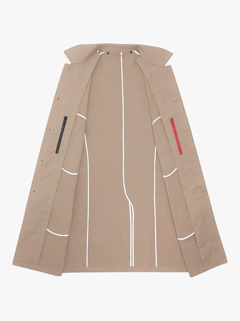 Product image 8 of 11, which shows Guards London Spitalfield Raincoat, Stone, 36R