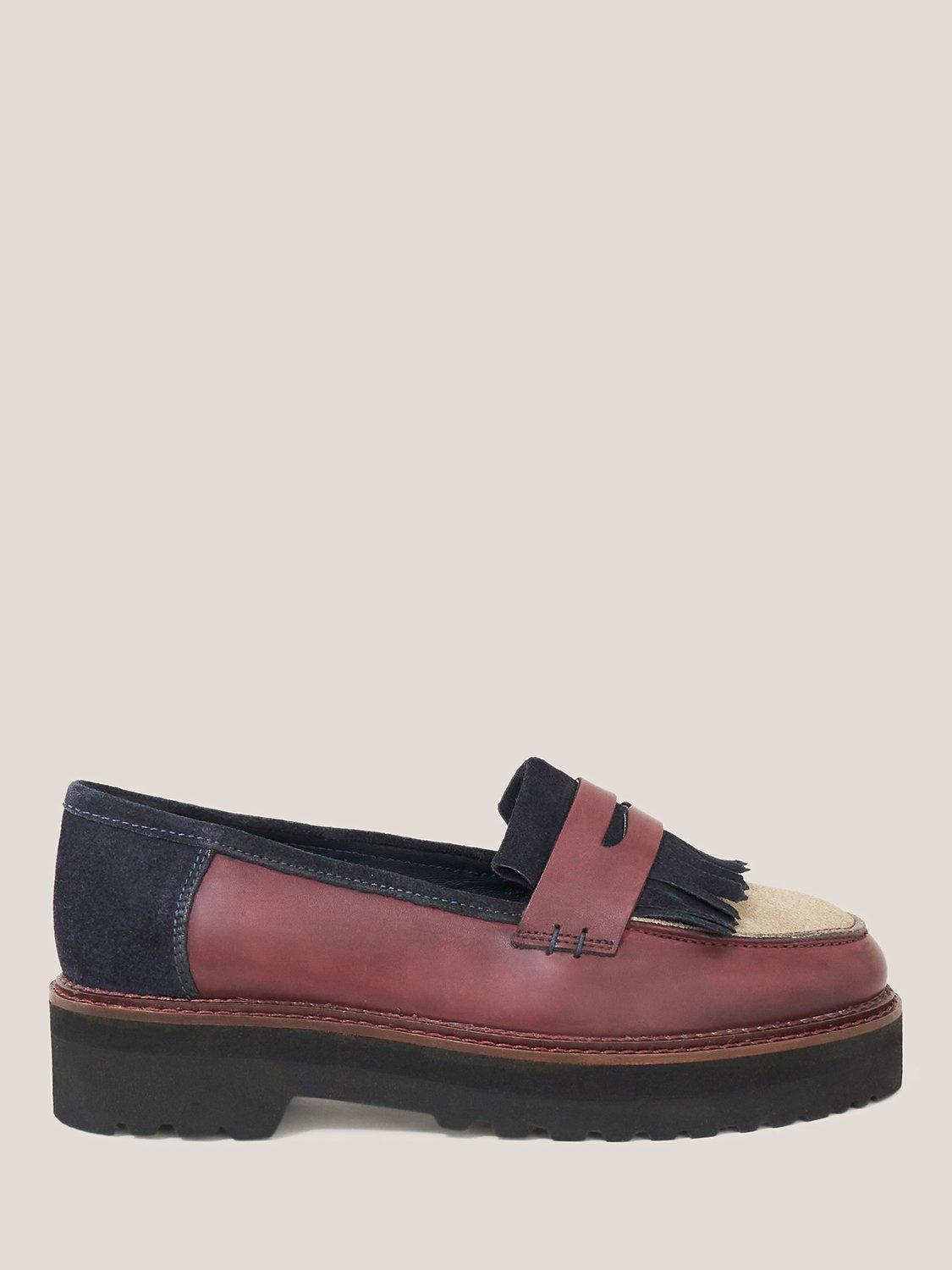 White Stuff Elva Chunky Leather Loafers