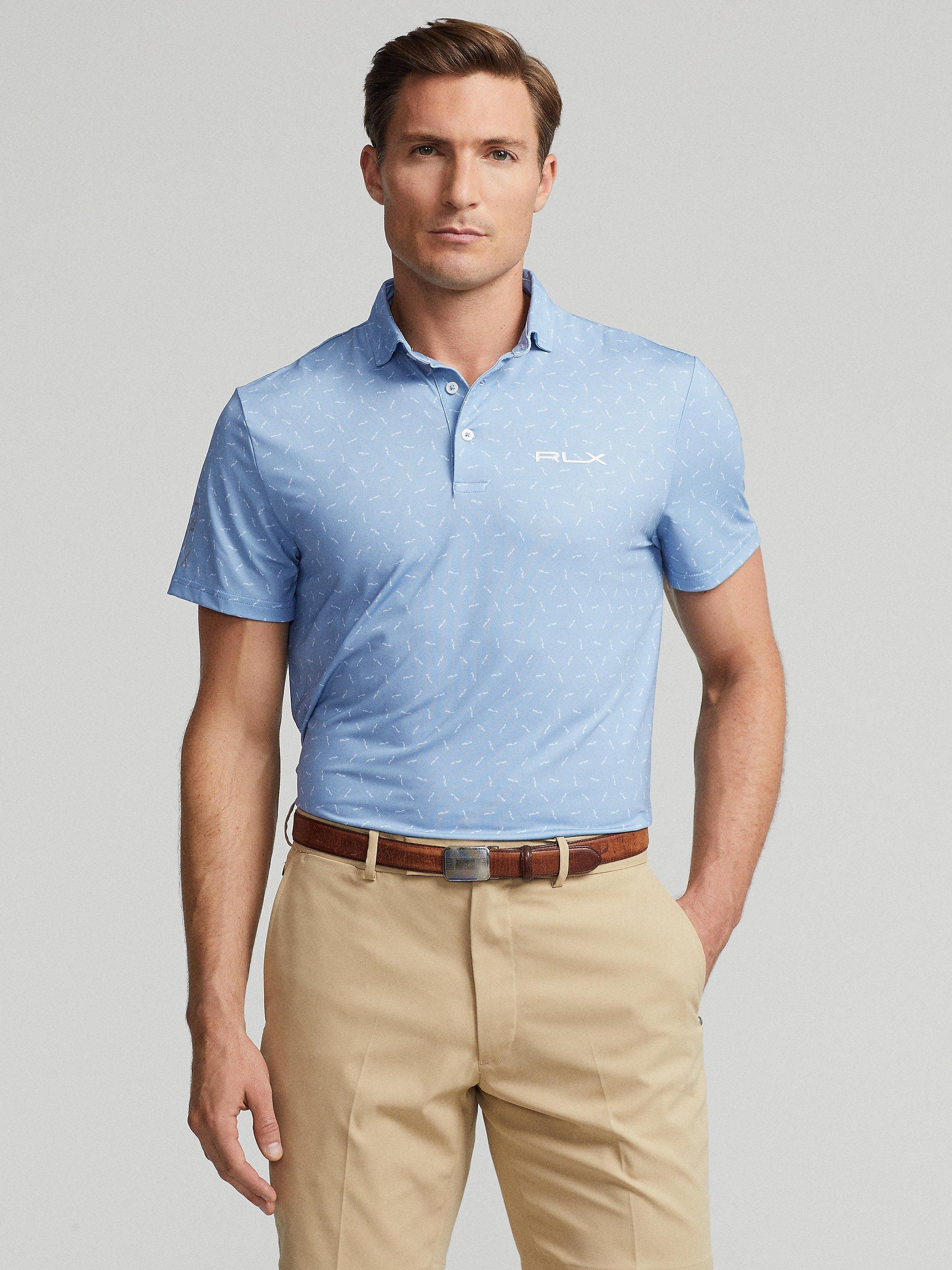 Polo Golf by Ralph Lauren, RLX Logo Print Polo Shirt