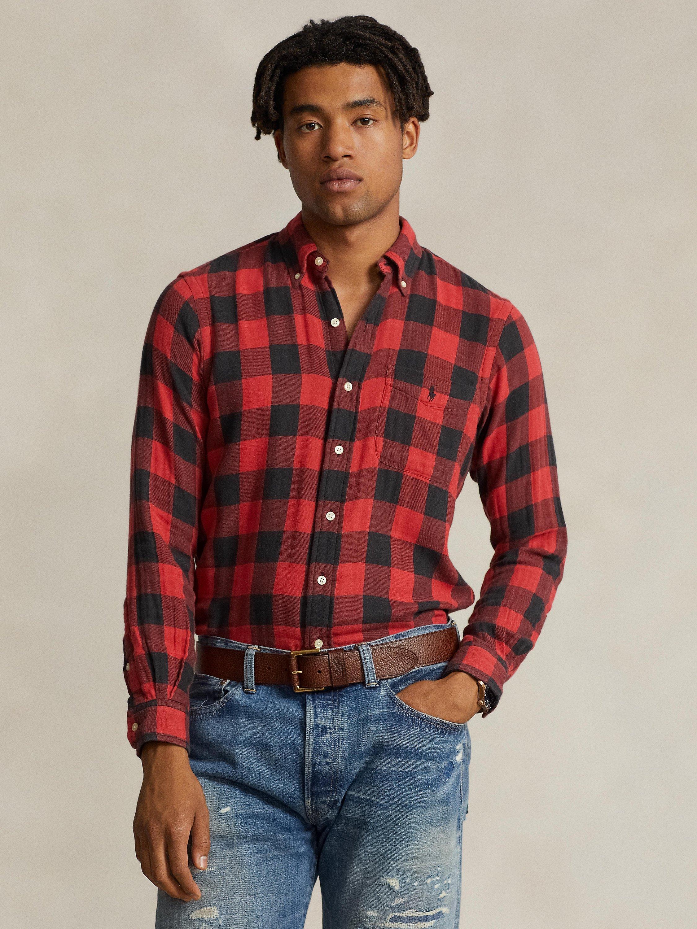 Polo Ralph Lauren Custom Fit Check Sports Shirt