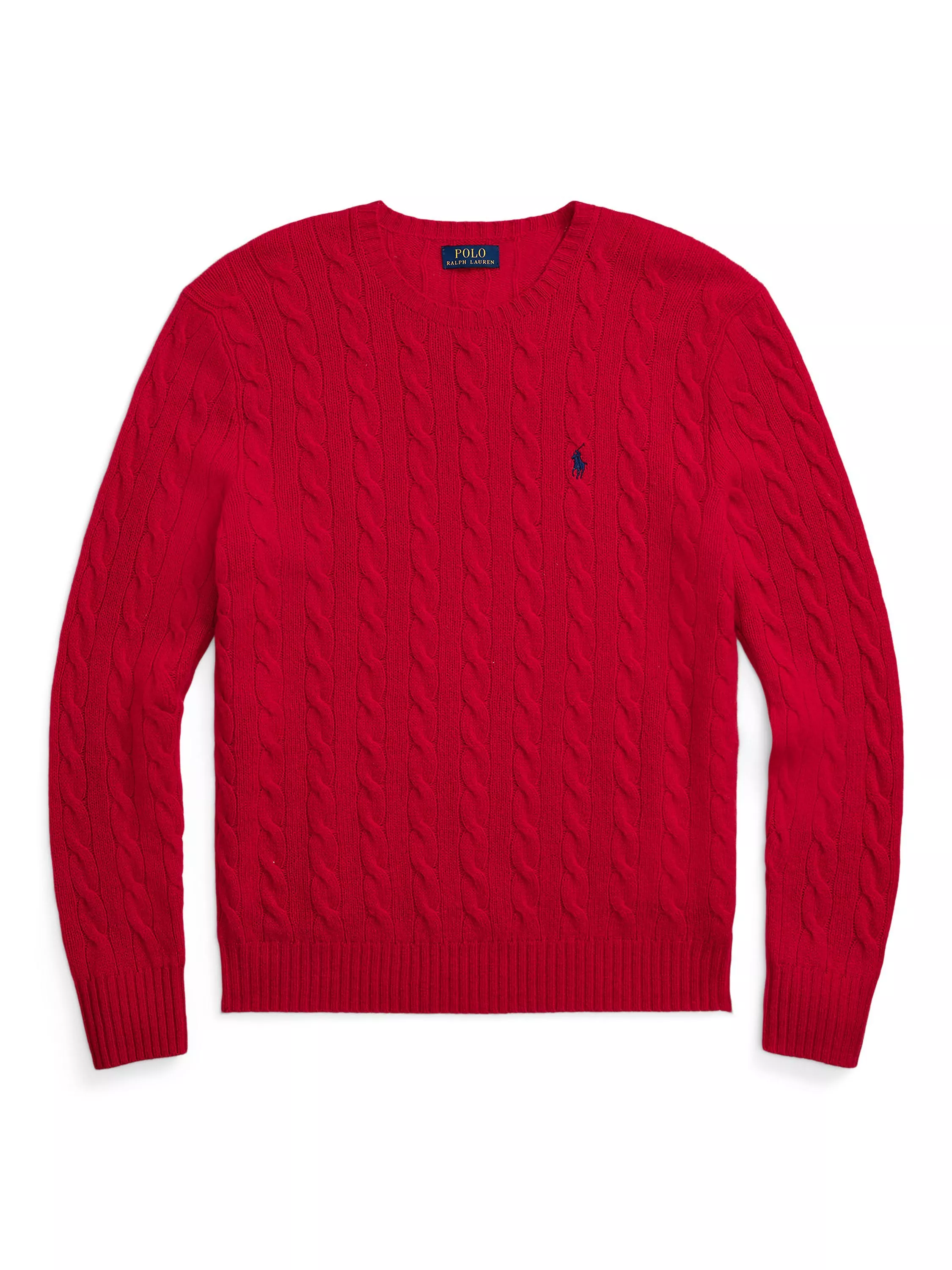 Mens red ralph lauren jumper best sale