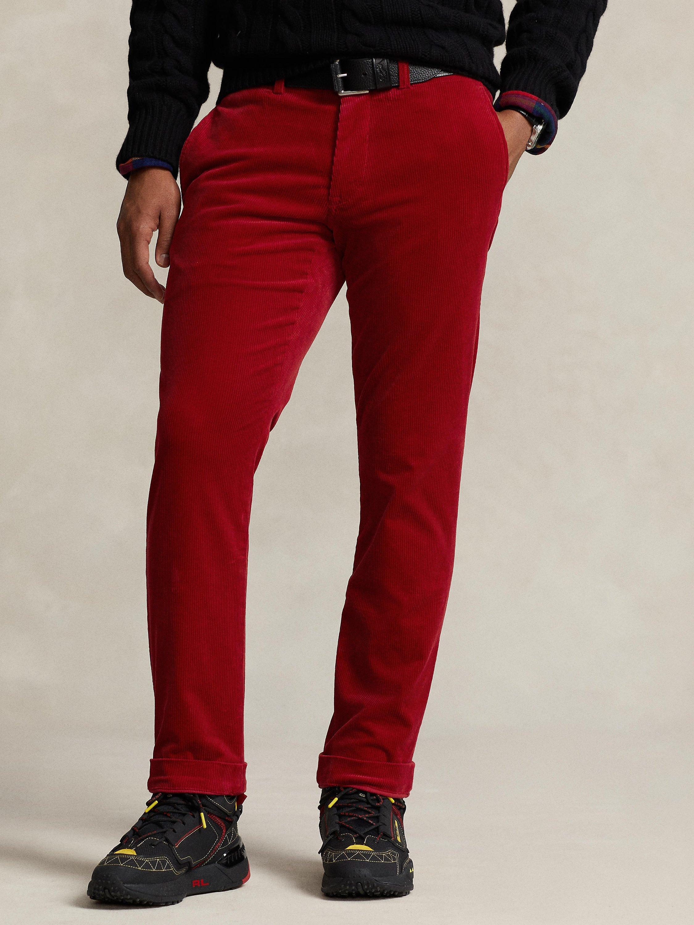 Polo Ralph Lauren Bedford Slim Fit Chinos, Red
