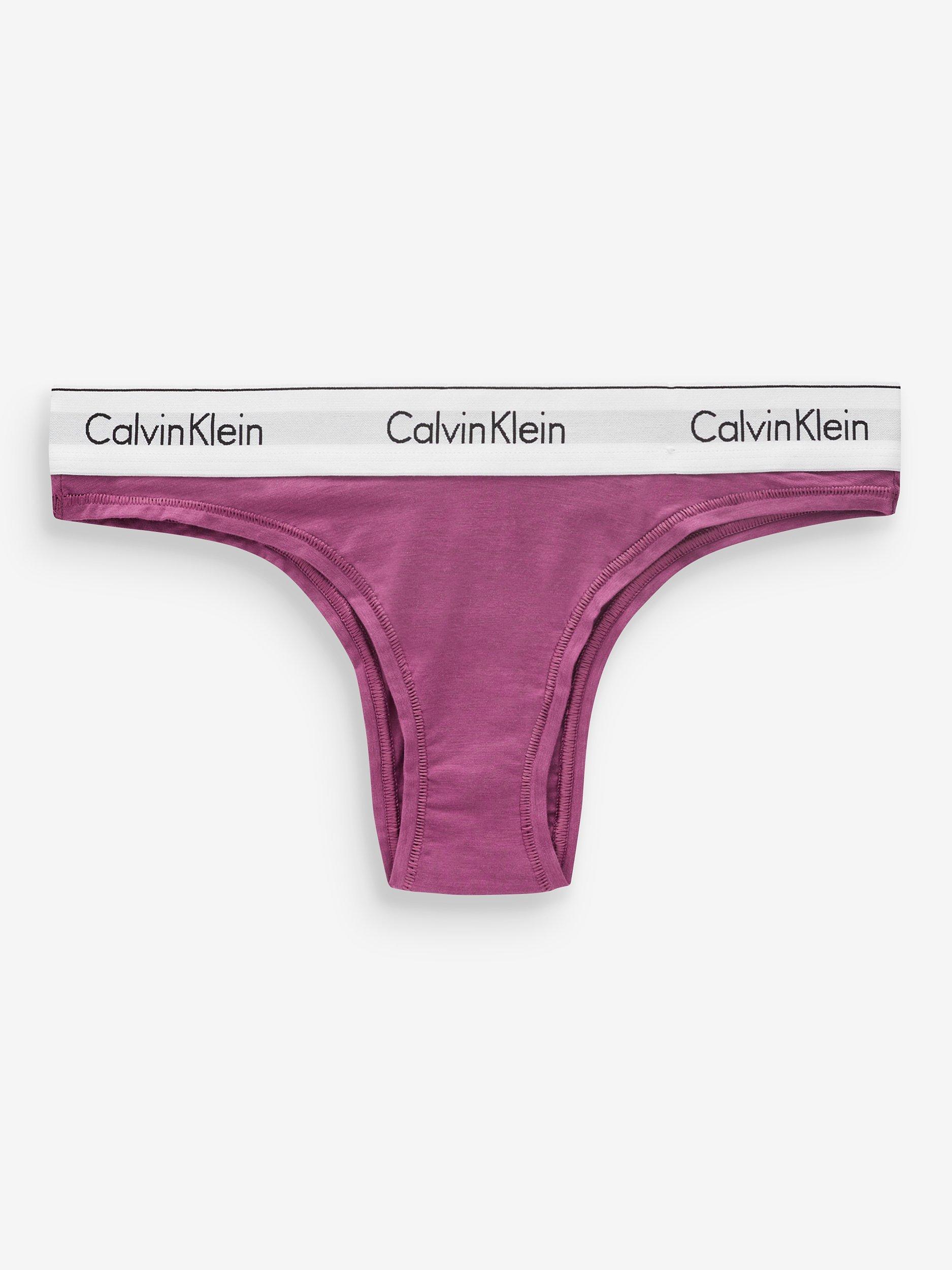 Calvin Klein Modern Cotton Brazilian Knickers, Amethyst