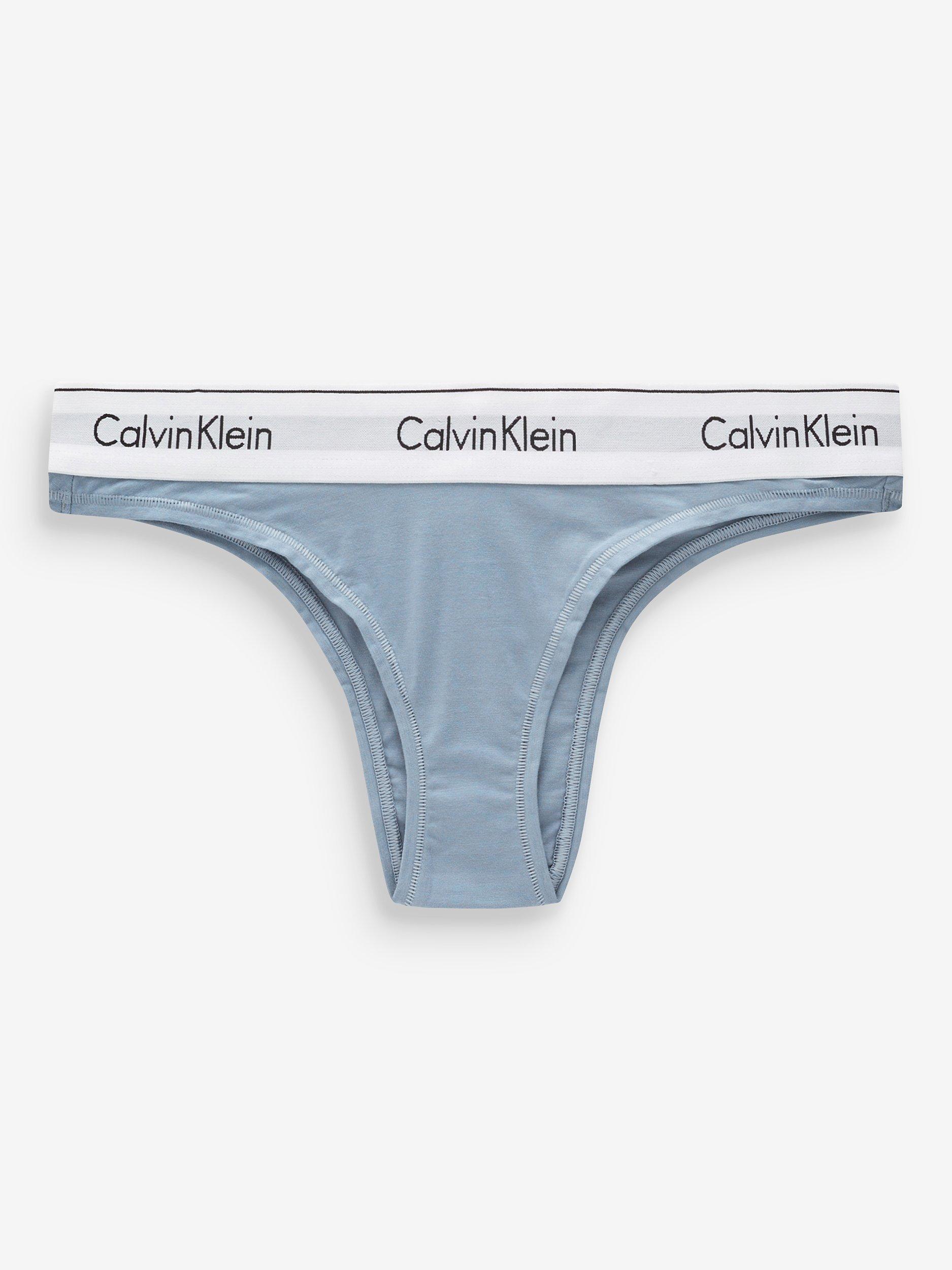 Calvin Klein Modern Cotton Brazilian Knickers, Iceland Blue