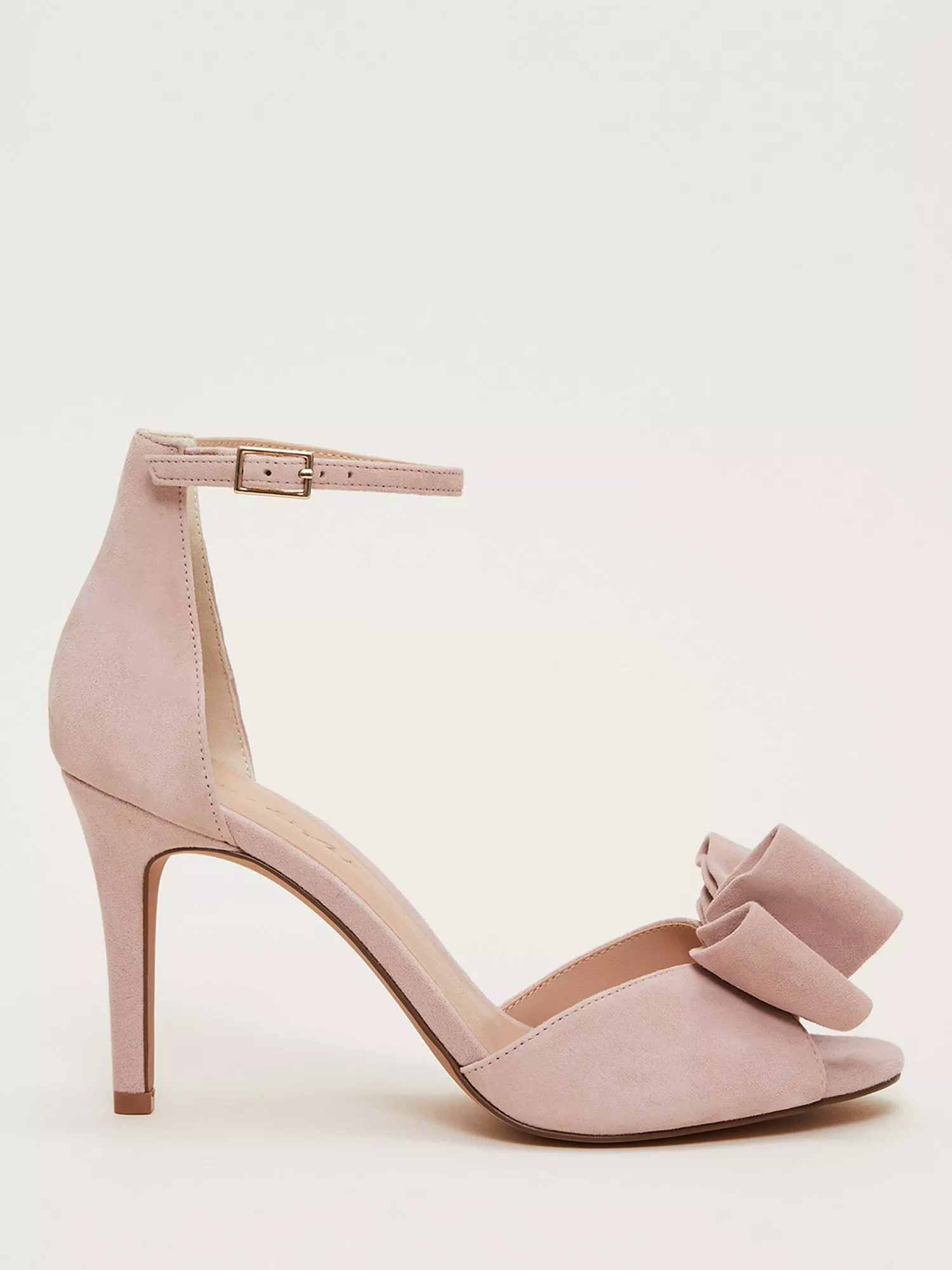 Rose suede heels clearance