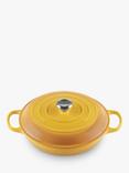 Le Creuset Cast Iron Signature Shallow Casserole, Nectar