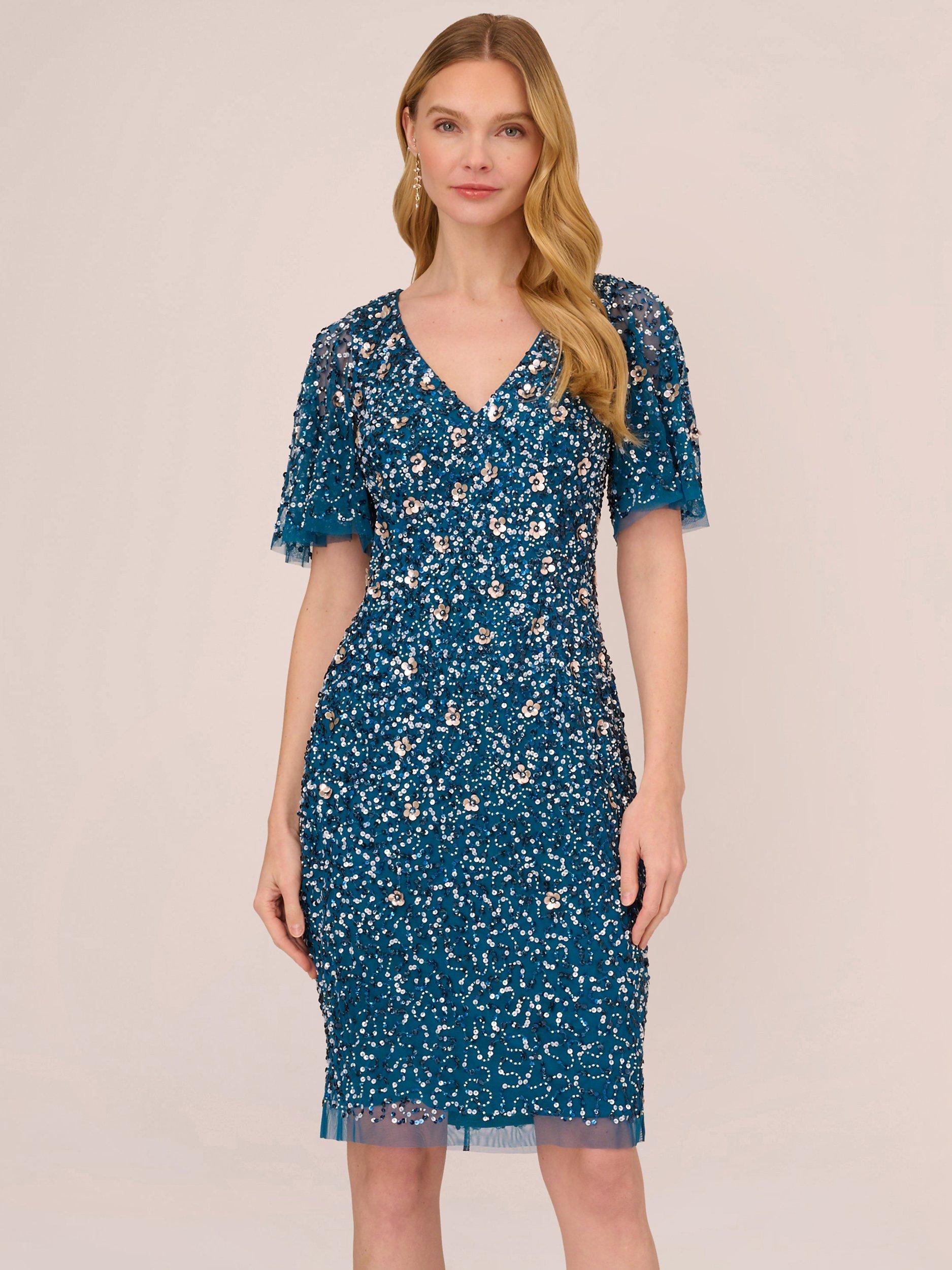 John lewis teal dress best sale