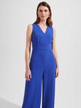 Hobbs Priscilla Wide Leg Jumpsuit, Cobalt Blue
