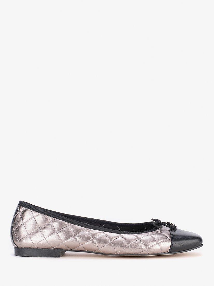 Mint Velvet Gigi Leather Pumps, Gunmetal