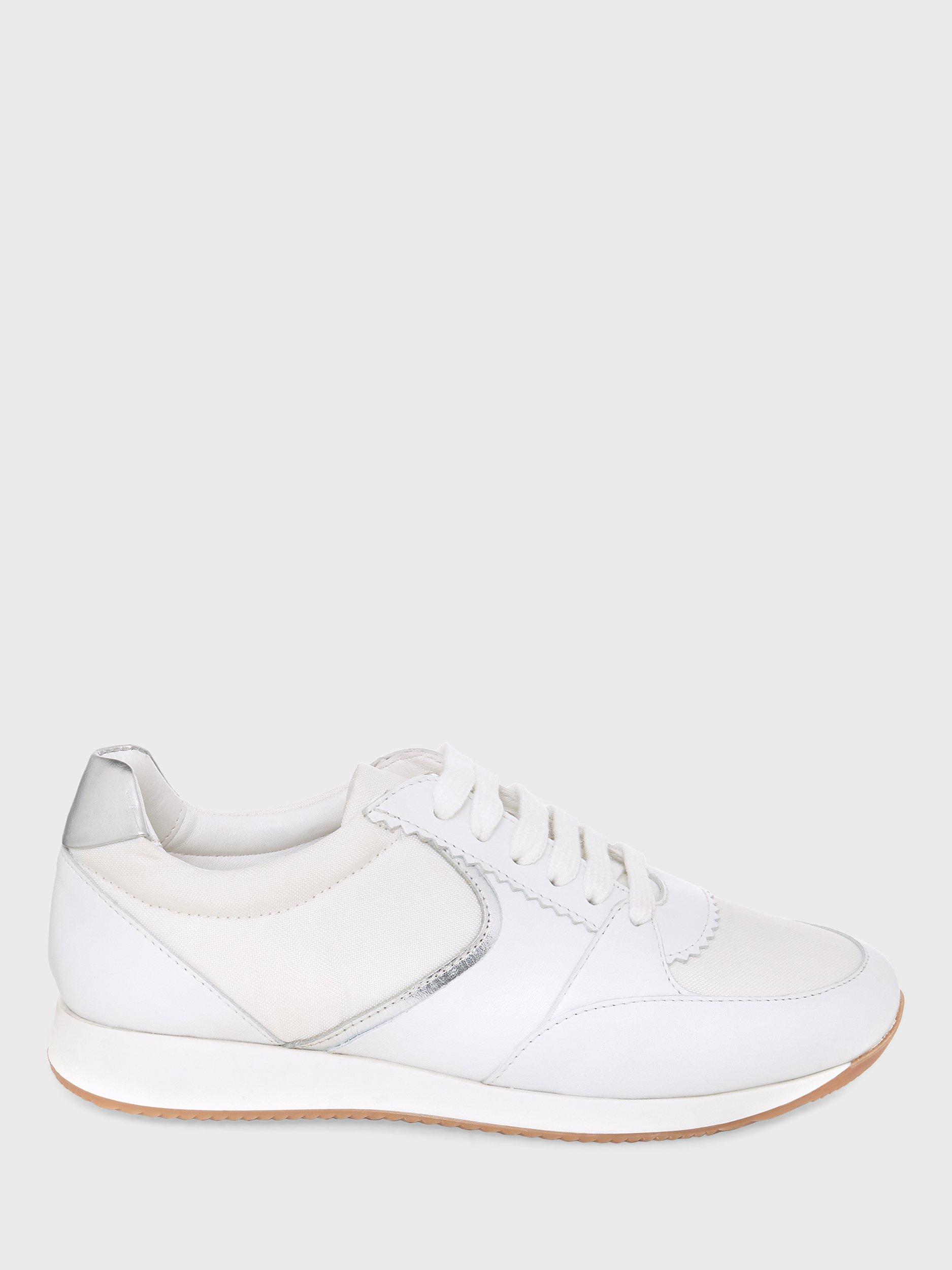 Product image 1 of 6, which shows Hobbs Mara Leather Trainers, White, 3