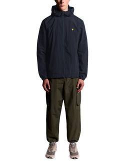 Lyle & Scott Zip Hooded Jacket - view 2, Dark Navy