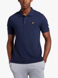 Lyle & Scott Short Sleeve Polo Shirt, Navy