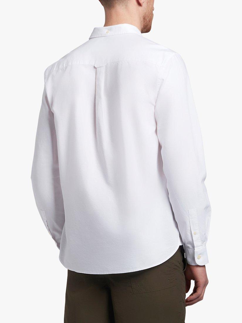 Lyle & Scott Regular Fit Oxford Shirt, White, L