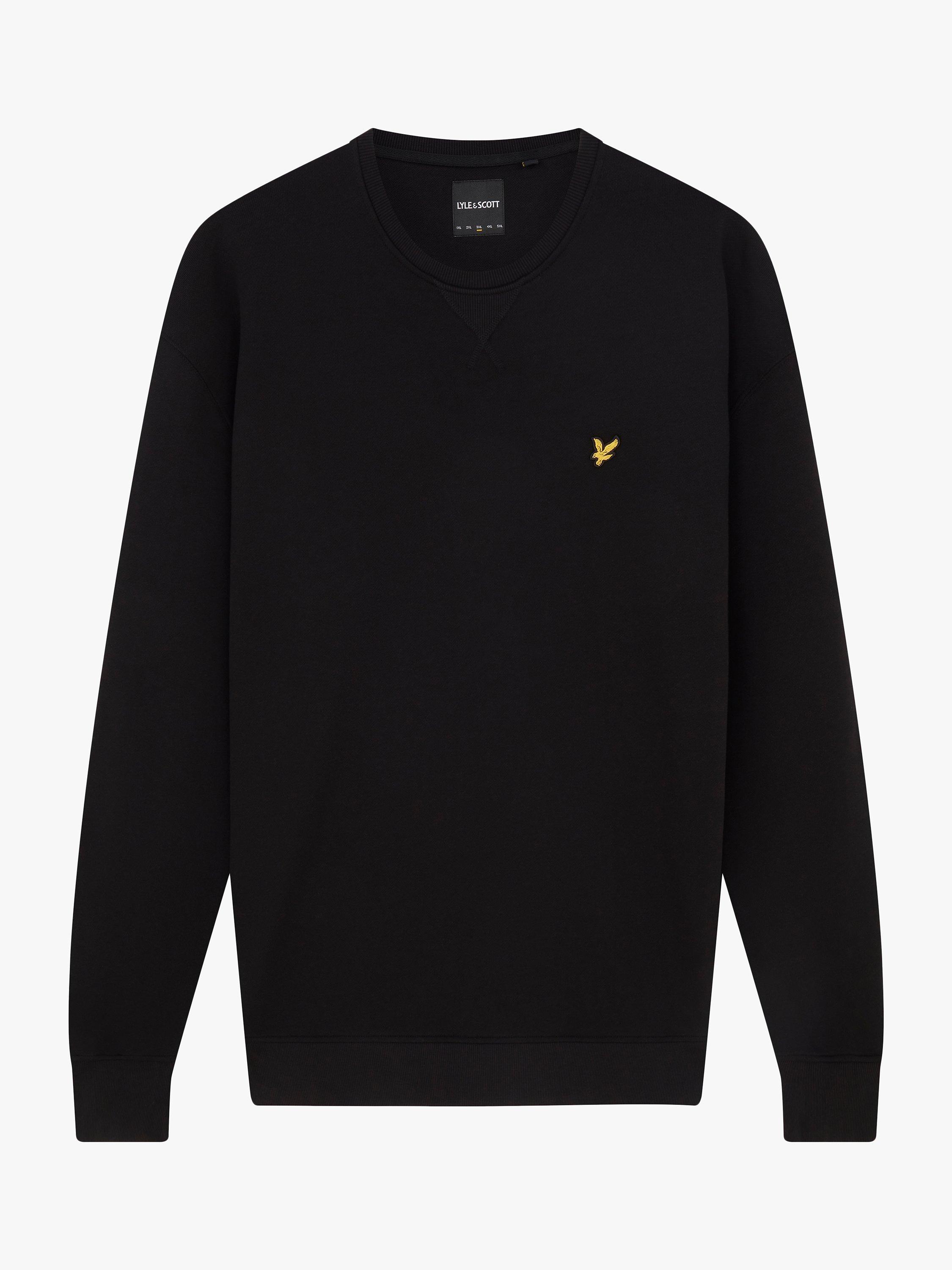 Lyle Scott Classic Crew Neck Jumper Jet Black