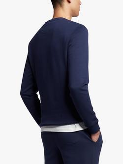 Lyle & Scott Classic Crew Neck Jumper - view 2, Navy