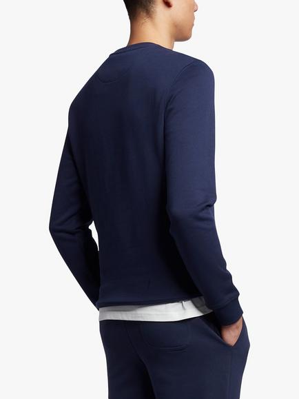 Lyle & Scott Classic Crew Neck Jumper - view 2, Navy