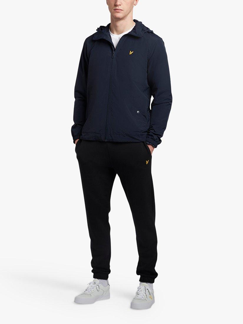 Lyle & Scott Slim Leg Joggers, Jet Black