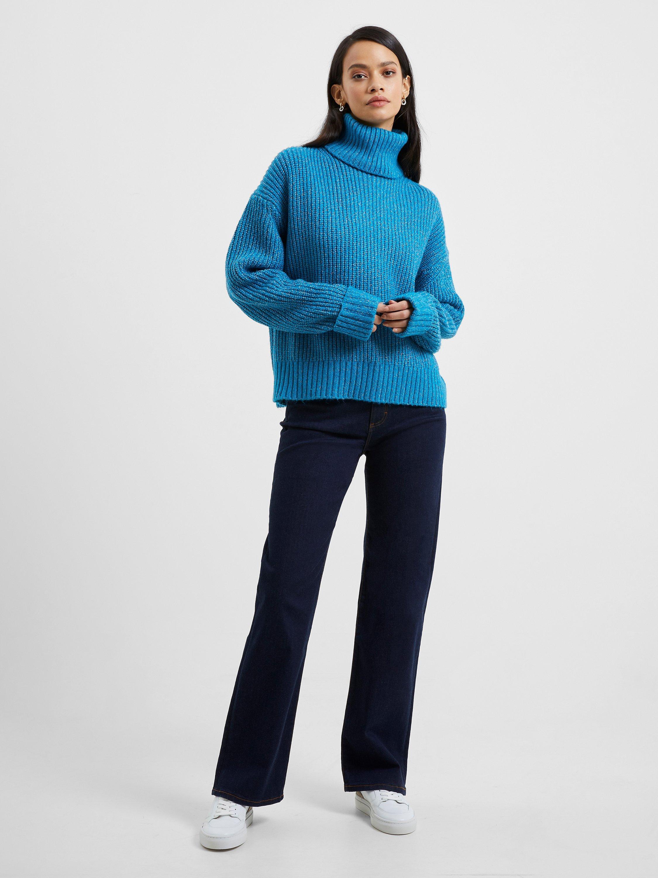 French connection blue jumper best sale