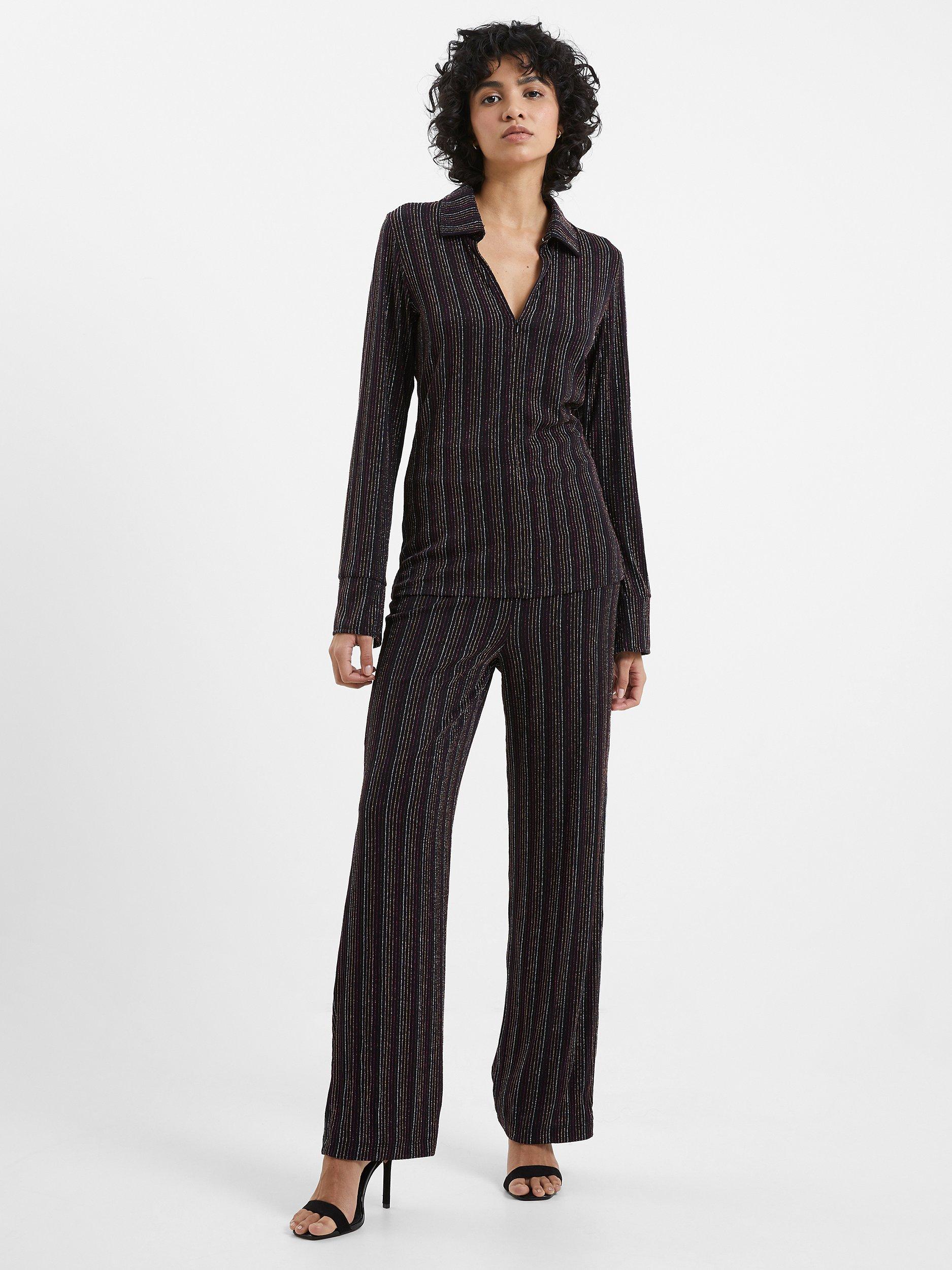 French Connection Paula Trousers, Multi, XS