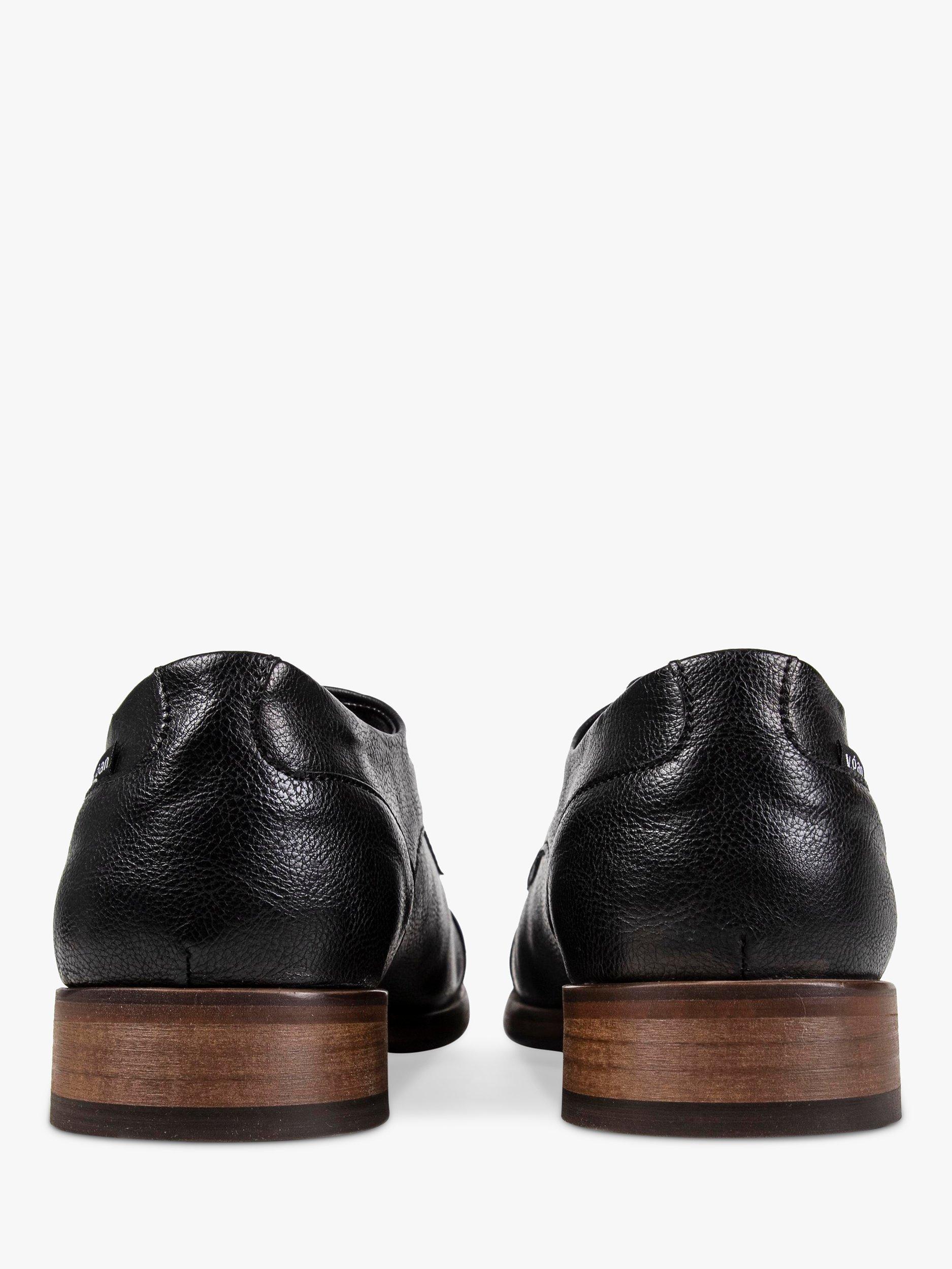 V.GAN Vegan Ginger Lace Up Derby Shoes, Black, 7