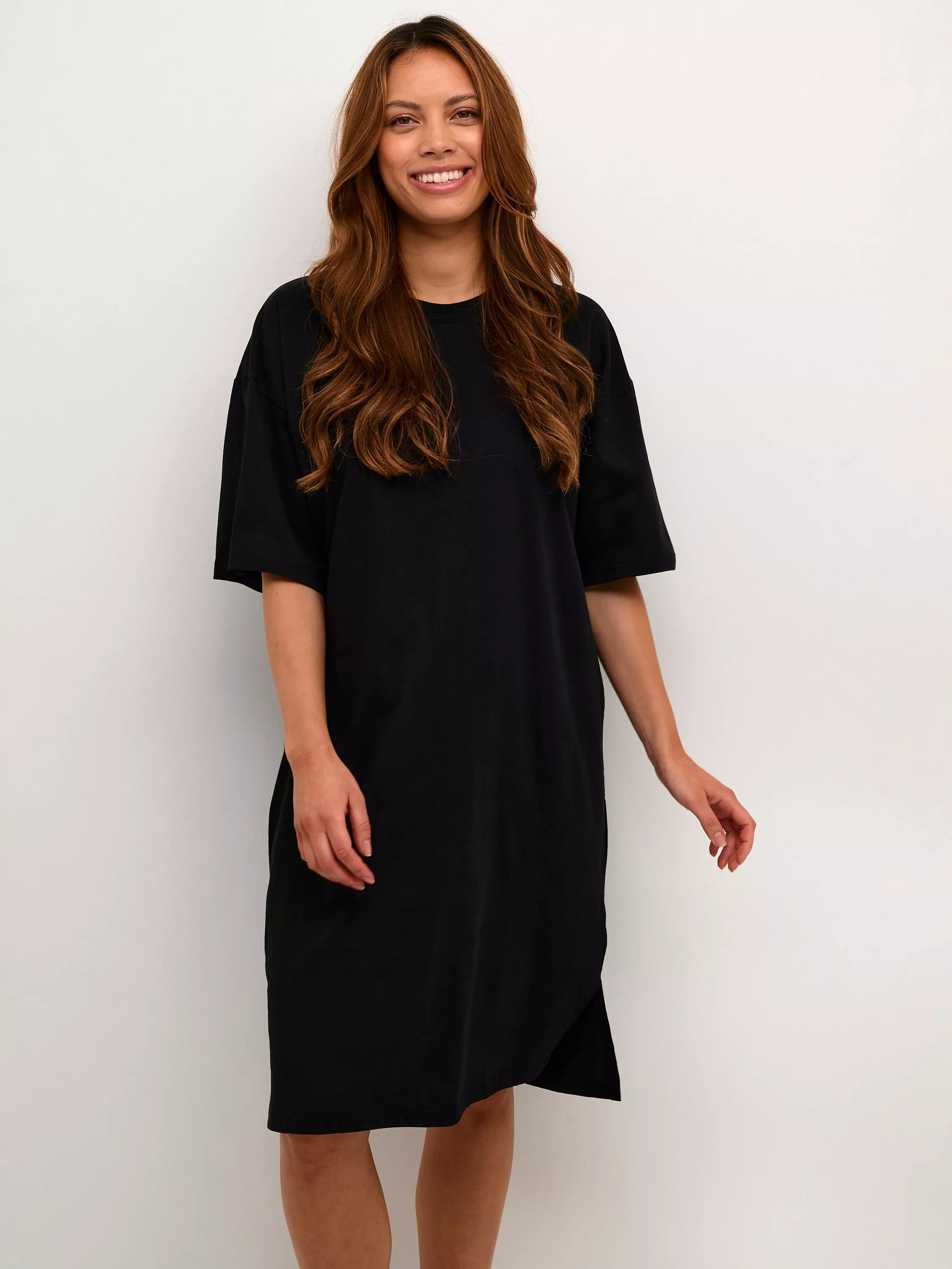 T shirt dress knee length clearance