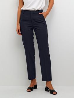 KAFFE Sakura Zip Trousers - view 2, Deep Black