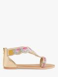 Angels by Accessorize Kids' Funshine Beaded Sandal, Multi