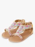 Angels by Accessorize Kids' Funshine Beaded Sandal, Multi