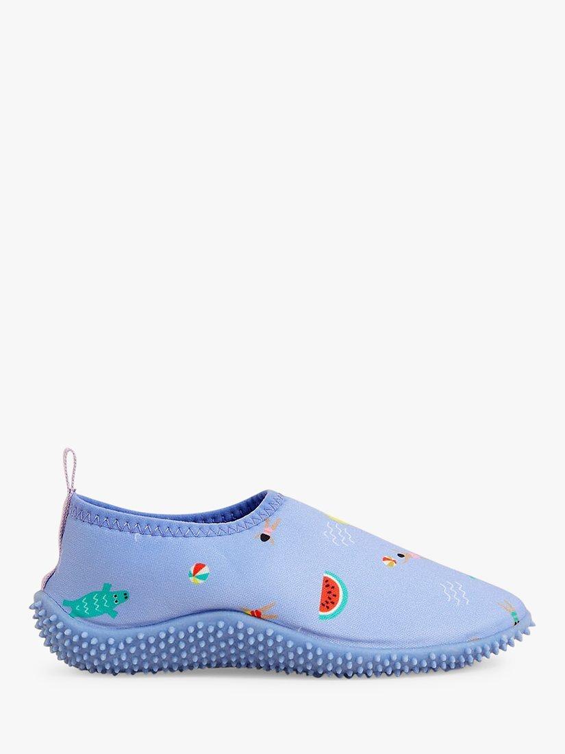 Angels by Accessorize Kids Funshine Swim Shoes Blue Multi