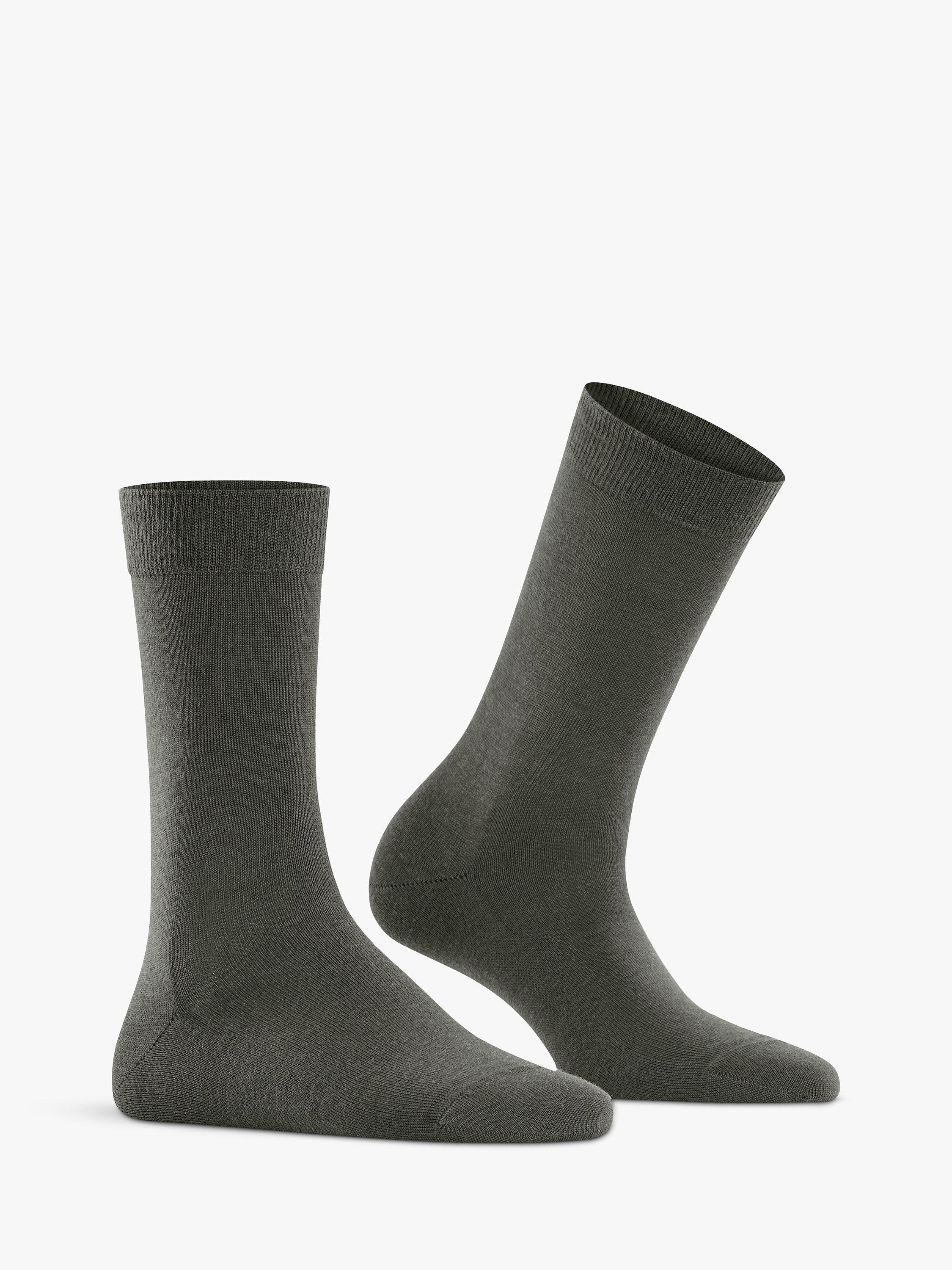 Product image 2 of 2, which shows FALKE Soft Merino Wool Ankle Socks, Military 7826, S