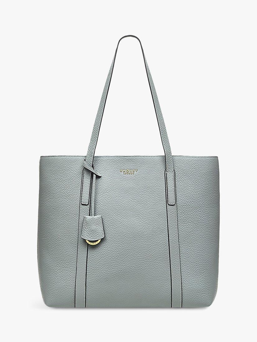 Radley Museum Street Large Open Top Tote Bag, Eucalyptus