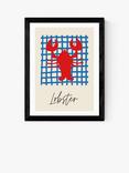 EAST END PRINTS Inoui 'Lobster' Framed Print