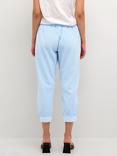 KAFFE Naya Capri Cropped Tapered Joggers, Windsurfer