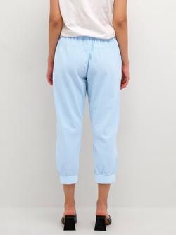 KAFFE Naya Capri Cropped Tapered Joggers - view 2, Windsurfer