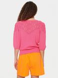 Saint Tropez Uta Cropped Sleeve Jumper