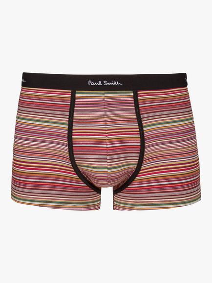 Paul Smith Stripe and Plain Trunks, Pack of 5, Multi - view 2, Multi