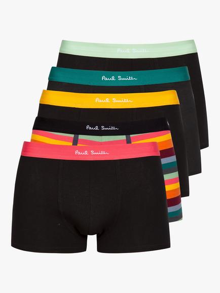 Paul Smith Artist Stripe Trunk, Pack of 5, Multi, Multi