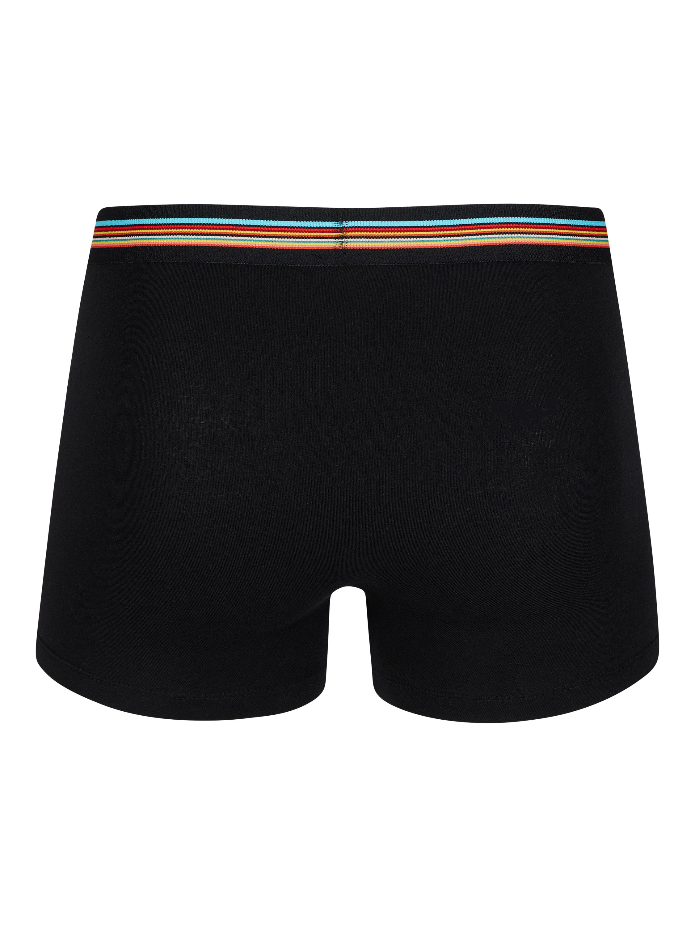 Product image 3 of 4, which shows Paul Smith Colour Band Stretch Cotton Trunks, Pack of 3, Black, XL
