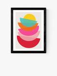 EAST END PRINTS Garima Dhawan 'Colorstack II' Framed Print