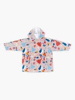 Disney Princess Kids' Floral Oversized Fleece Hooded Blanket, Pink/Multi - view 2, Pink/Multi