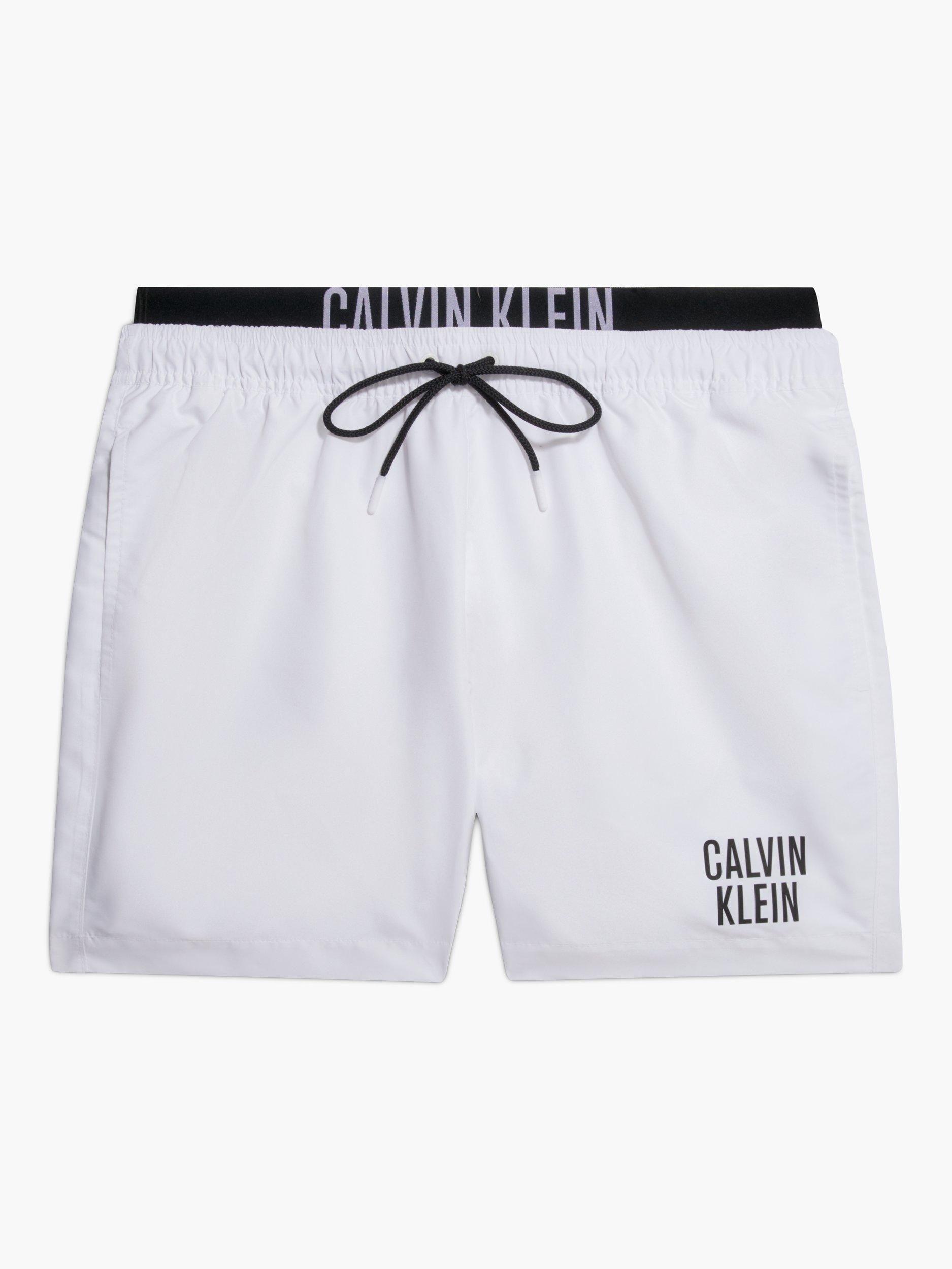 Calvin Klein Recycled Poly Double Waistband Swim Shorts