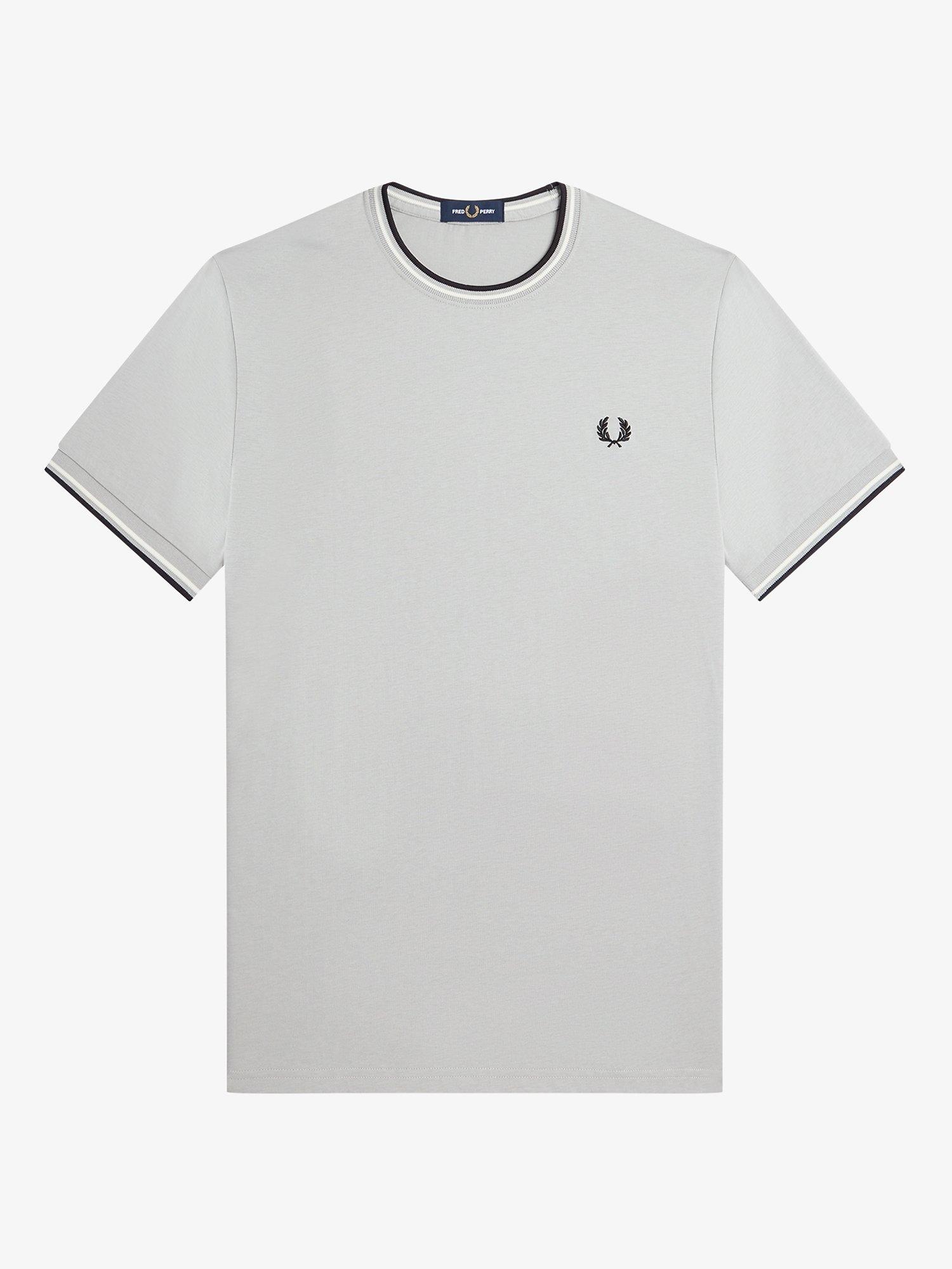 Fred Perry Twin Tipped T-Shirt, Limestone