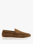 Loake Tuscany Suede Loafers, Chestnut