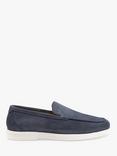 Loake Tuscany Suede Loafers, Blue